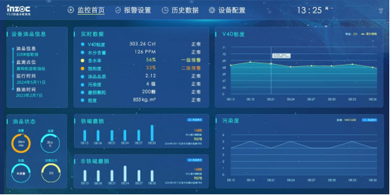 盾構機油液在線監測系統